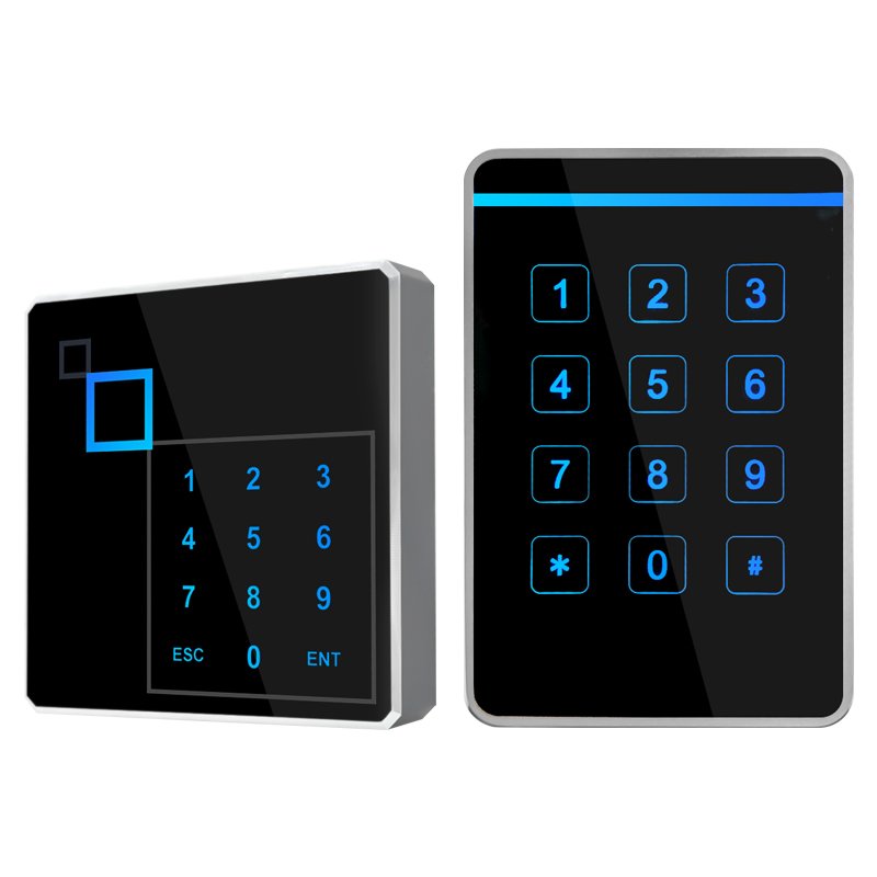 Metal waterproof Touch Screen Password Keypad Wiegand 26 Rfid 13.56Mhz Em Card Door Access Control card readers