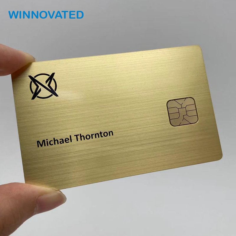 Blank Replacement Custom Credit ATM Card Metal
