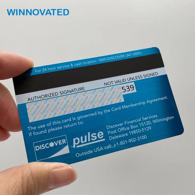 Blank Replacement Custom Credit ATM Card Metal
