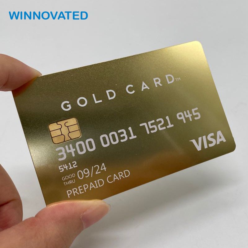 Blank Replacement Custom Credit ATM Card Metal