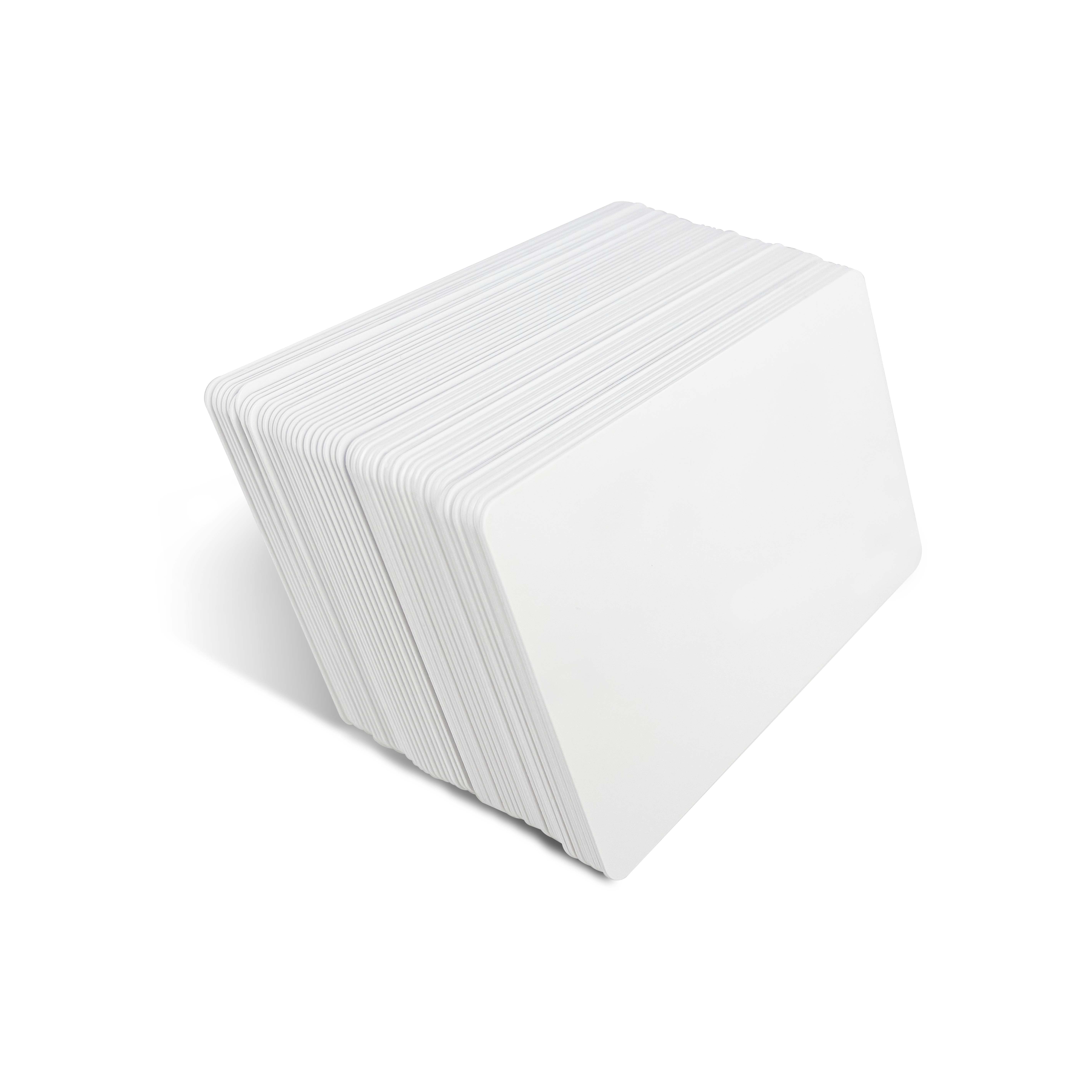 Printable NFC Tag Contactless Blank Plastic F08 PVC White RFID Card