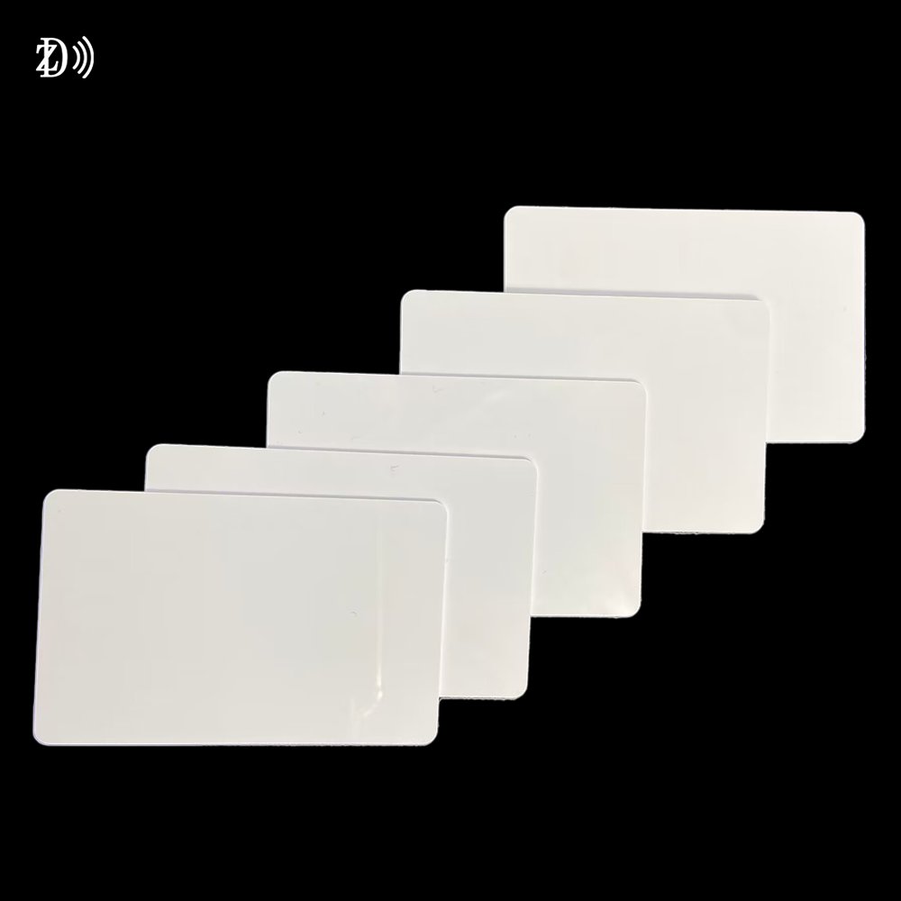 Printable NFC Tag Contactless Blank Plastic F08 PVC White RFID Card