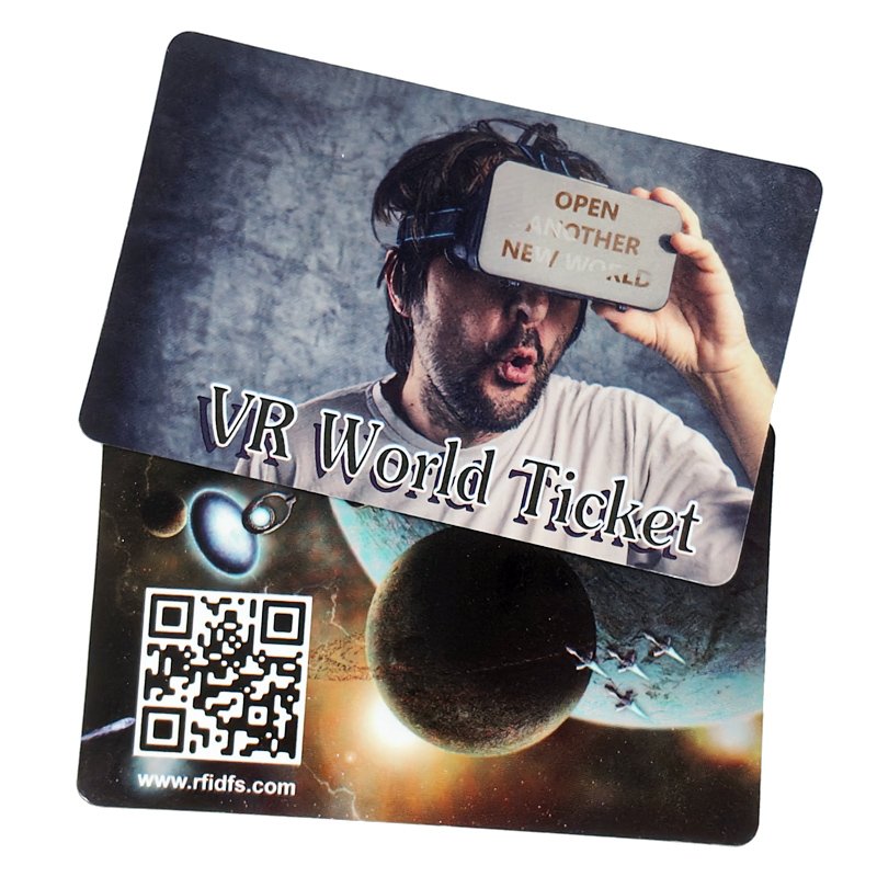 Nfc cards QR Code gift Member ID VIP Work School PVC Plastic Event Social Media Smart Chip Card Access Control key rfid nfc card