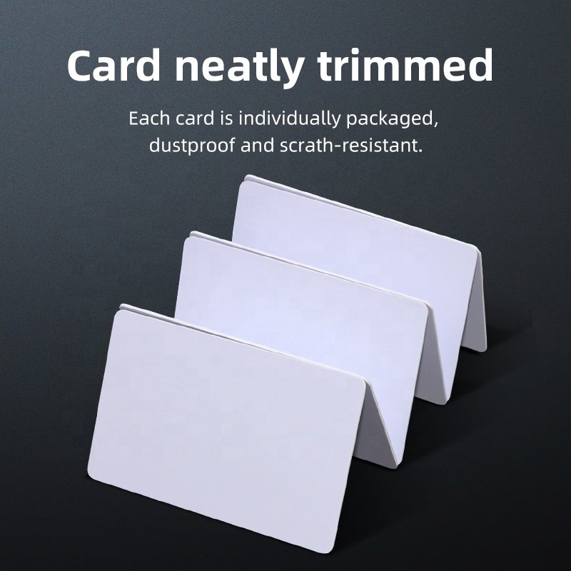WYUAN IC ID NFC CPU Blank Card 13.56MHz/125KHz ISO144443A NTAG213 215 216 Chip Smart White Card Copyable Rewritable UID Card