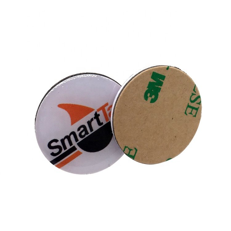213/215/216 Epoxy Waterproof Mini NFC Sticker Anti Metal NFC Card Tag