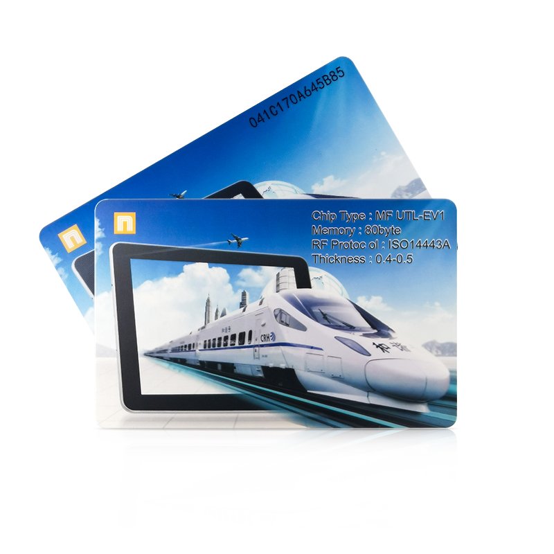 UTL EV1 Access Control Smart Business card RFID Paper Card HF NFC Smart Business Card