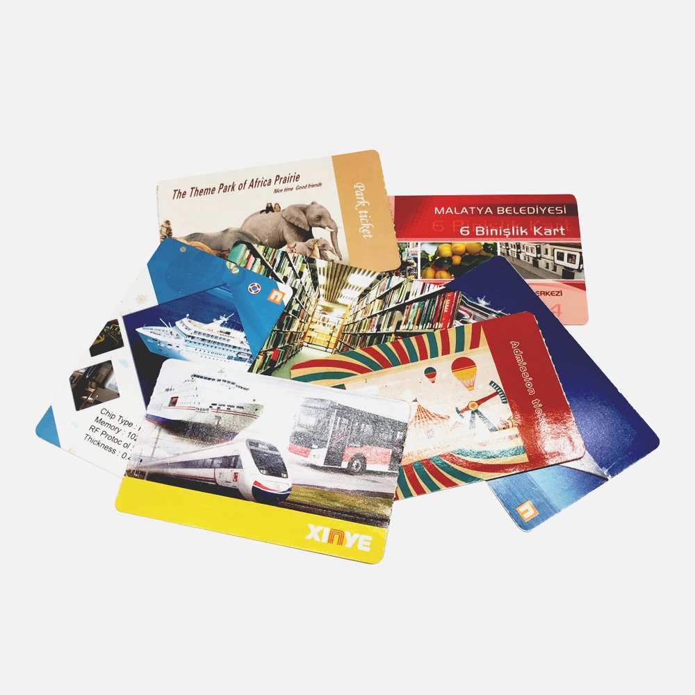 UTL EV1 Access Control Smart Business card RFID Paper Card HF NFC Smart Business Card