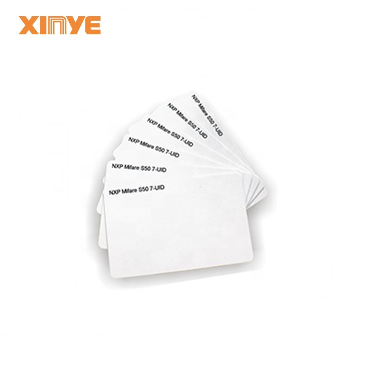 RFID 13.56MHZ Access Control Card NFC PVC Smart Key MIFARE 1k Hotel Chip Blank Cards Custom