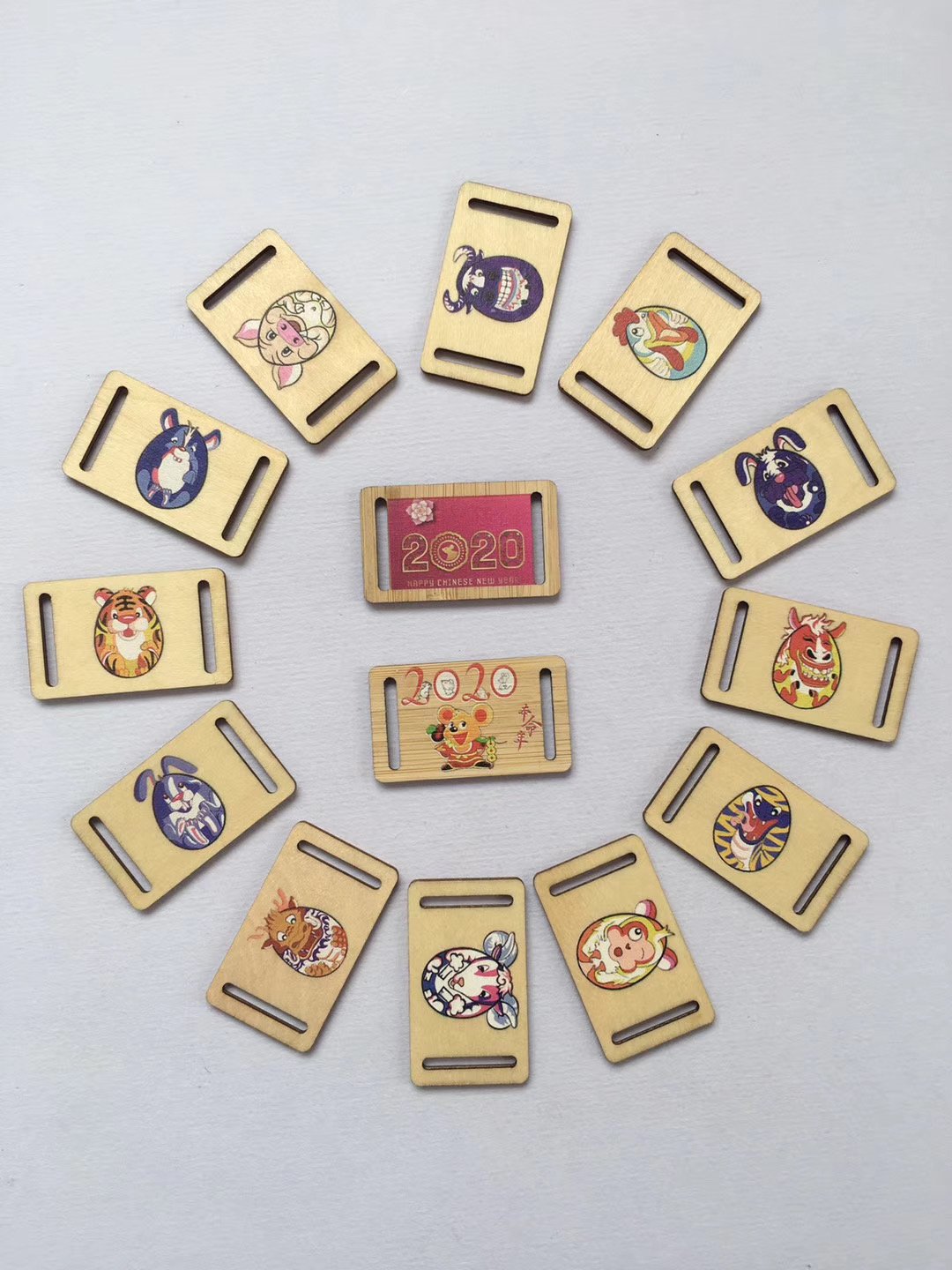 RFID/NFC IC 13.56 Mhz F08 S50 NFC213 215 216 Chip Visit Custom Laser Engraved Wooden Bamboo Key Card Access Control
