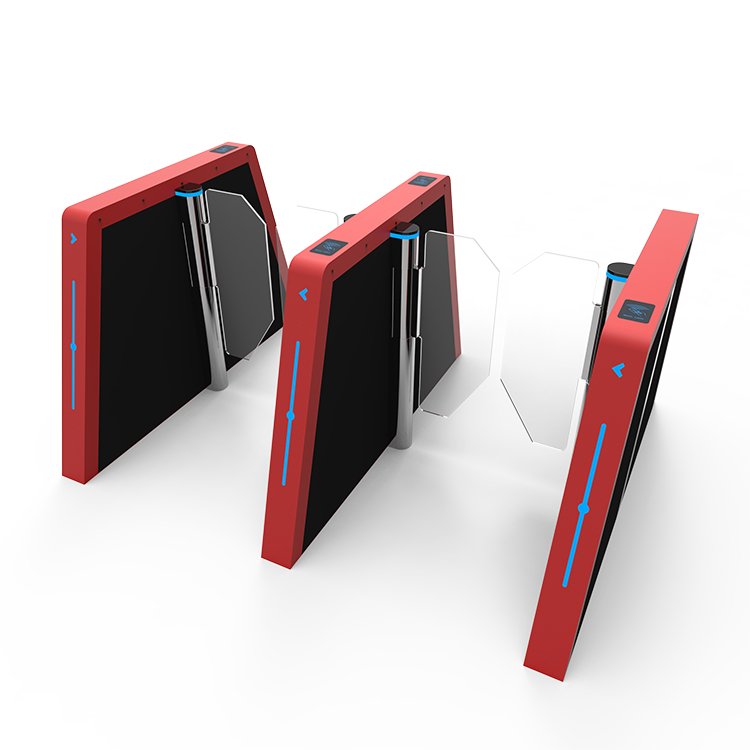 Speed gate factory price RFID access control gate barrier RFID QR code airport security gate
