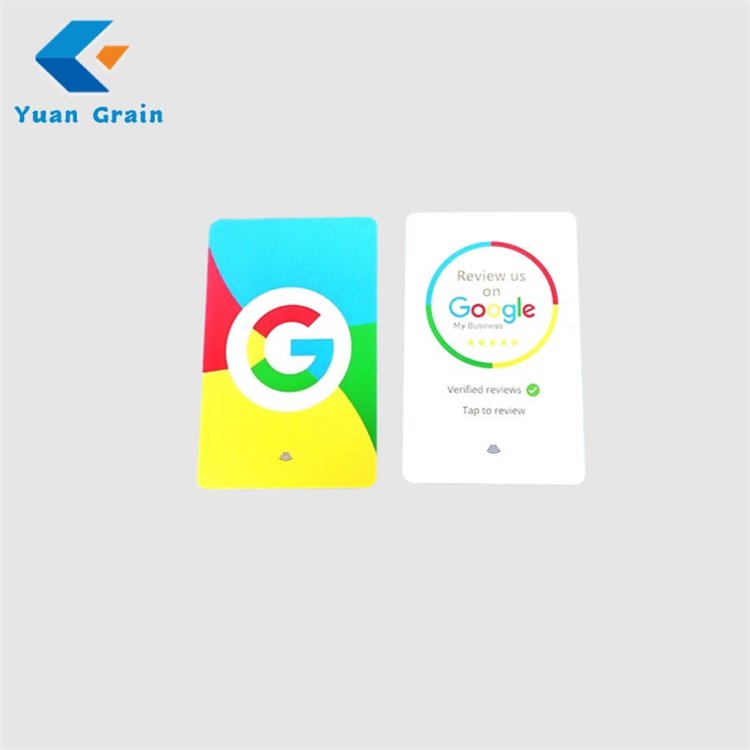 Google Review Tap Stickers Smart Tap NFC & QR for Instant Reviews - iPhone & Android - Boost Business Reviews Quickly