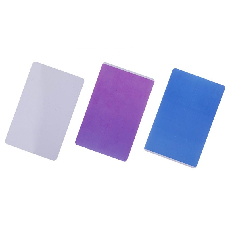 Printable RFID PVC blank matte business cards phone tap QR code custom metal card reader