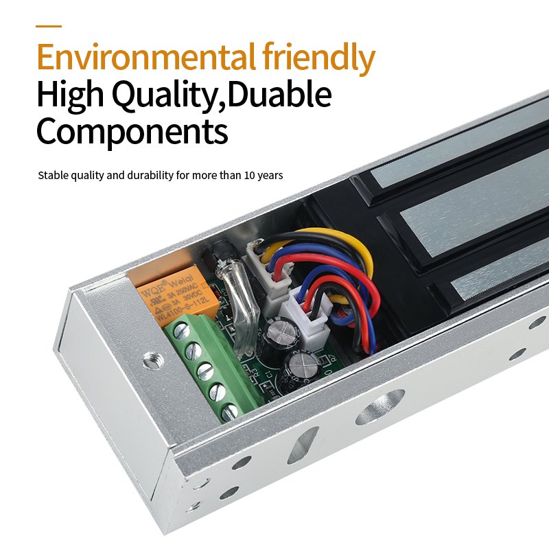 280kg double door magnetic lock electromagnetic access control lock wholesale wooden iron and glass door lock
