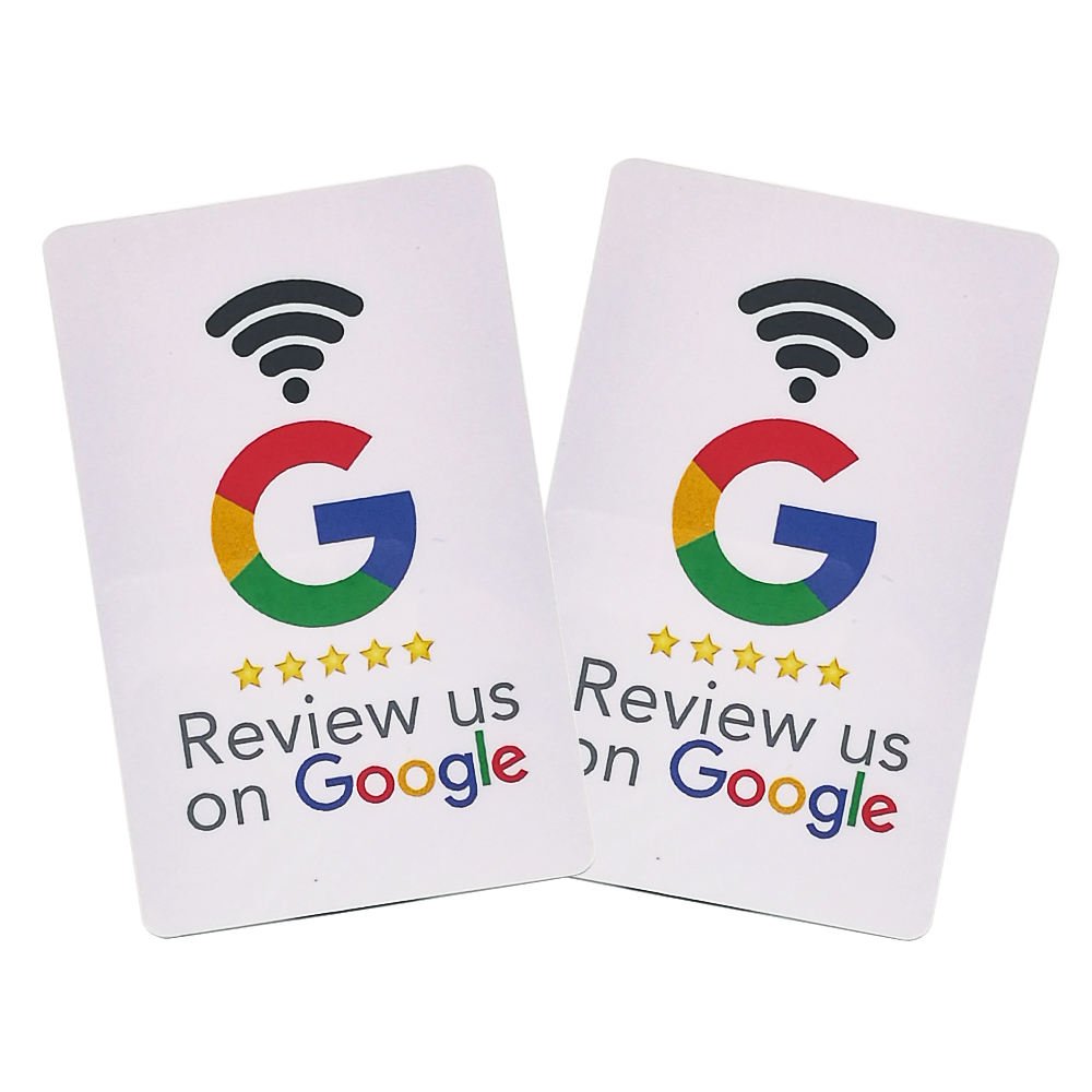 Reusable Smart Tap NFC Boost Business Reviews card Google Review Tap Cards Tap for Instant Reviews All Phones Compatible