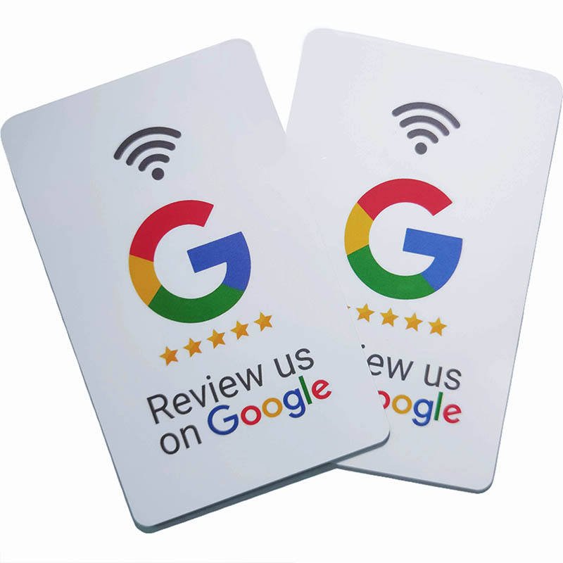 Reusable Smart Tap NFC Boost Business Reviews card Google Review Tap Cards Tap for Instant Reviews All Phones Compatible
