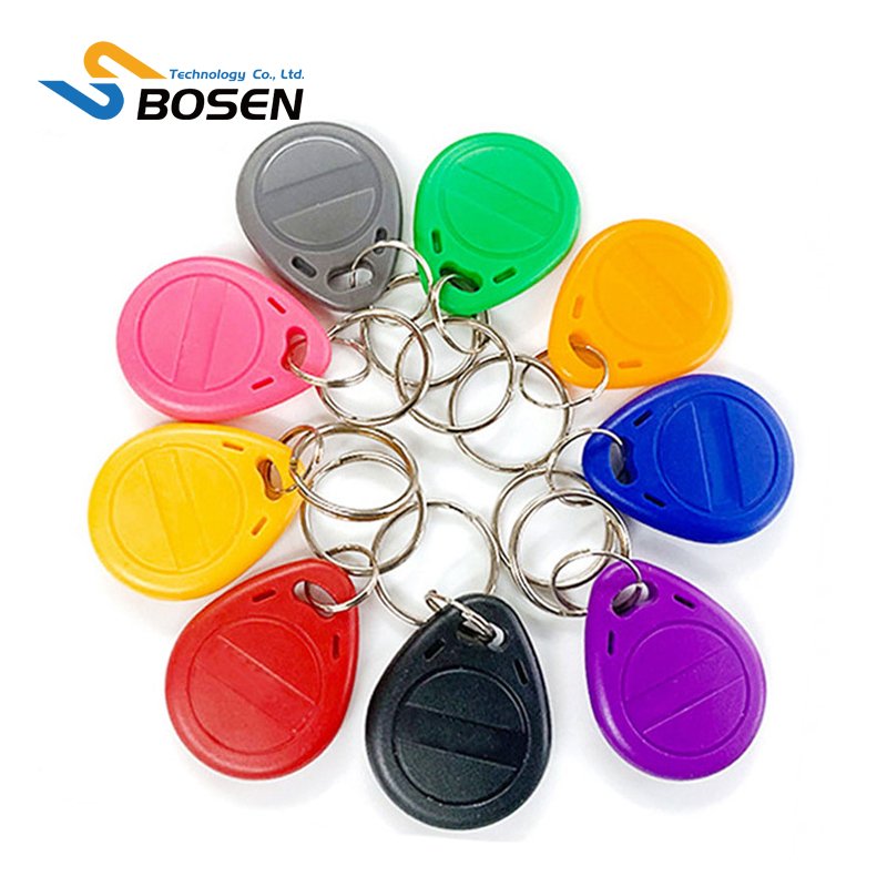 Wholesale RFID Keyfob Waterproof 125KHz Plastic ABS Access Control NFC RFID Key Tag Keychain
