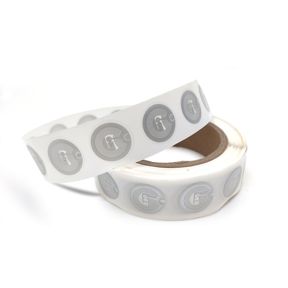 RFID Tag FM13RF08/F08 Chip 15mm Diameter Wet Inlay Business/Social Media/Access Tag