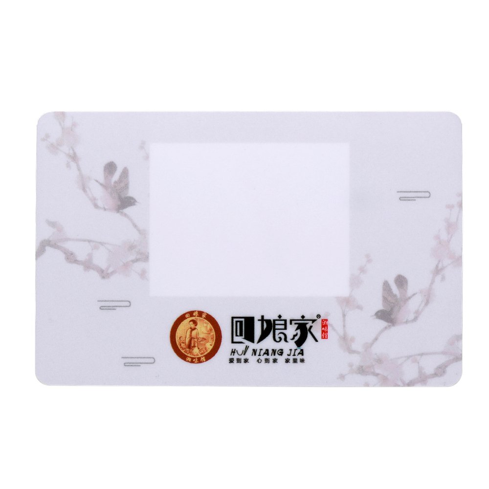 Printable Rewritable Plastic ISO 15693/ ISO 14443A HF RFID NFC Smart Card