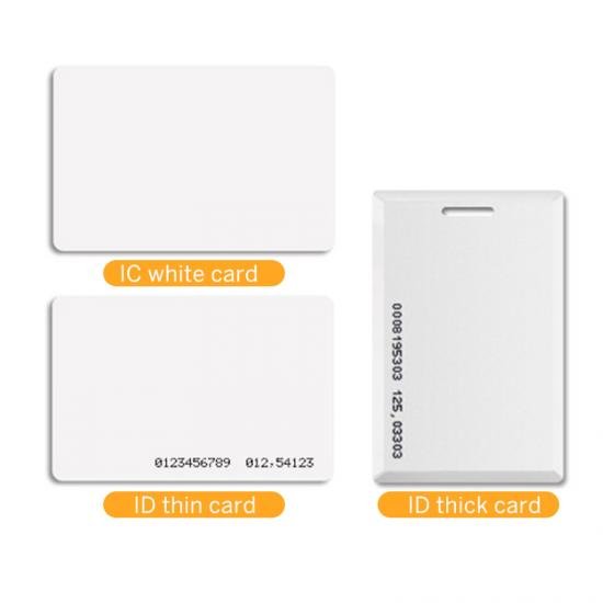 RFID Thick Access Control Card ID EM Card 125Khz Frequency For Access Control System With Print Card Number