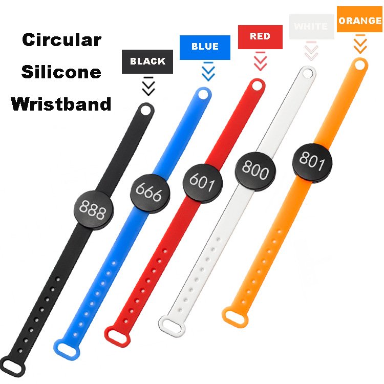 Waterproof Silicone Bracelet RFID Key Card for Swimming Pool Locker Electronic Card Locker Lock