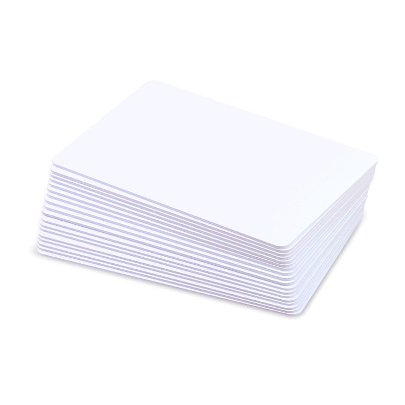 Plastic White Blank Printable PVC Card With Chip for Hotel Key Access Control Card