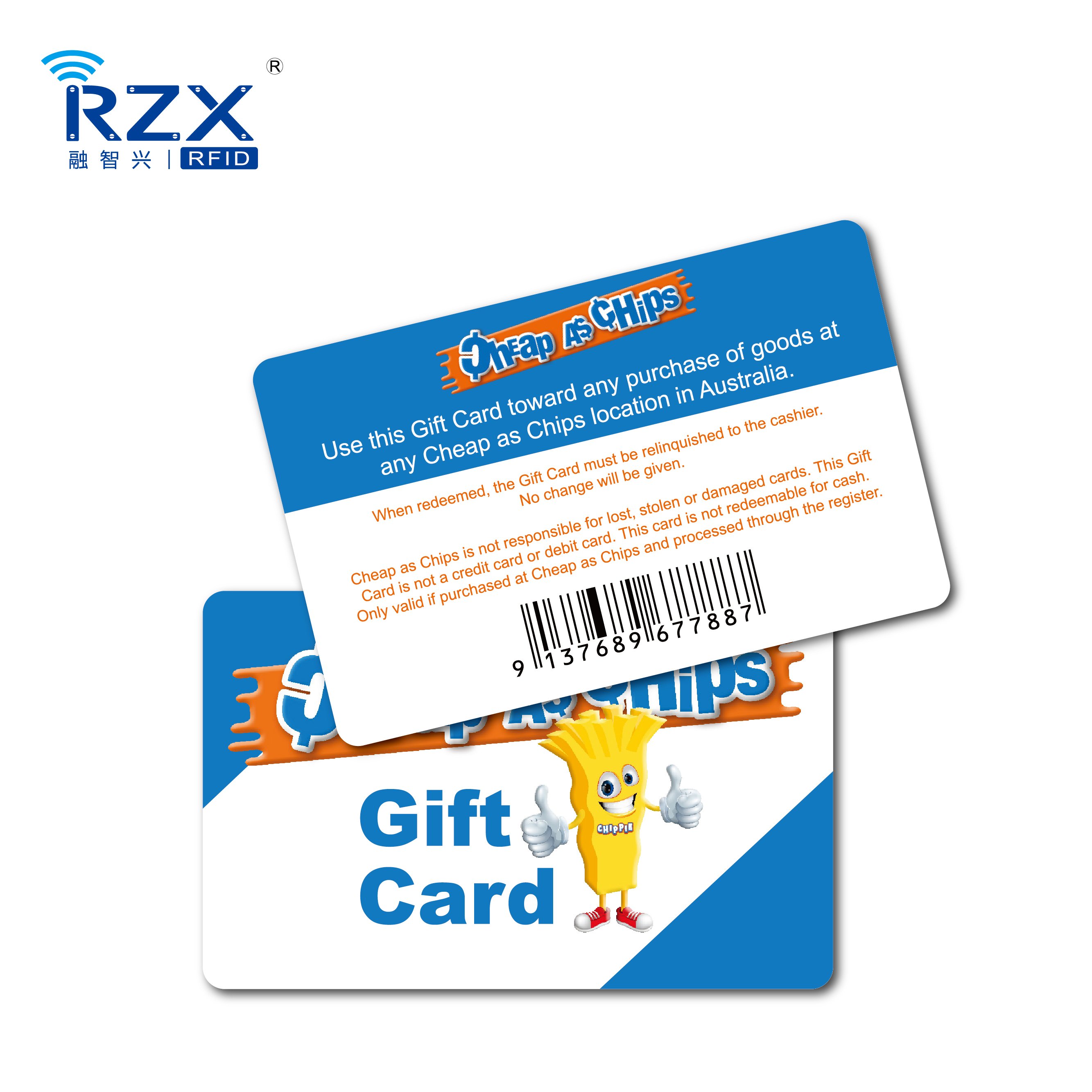 Custom Logo Printed QR Code NFC Smart PVC Card 13.56mhz Plastic for Business Card/ Social Media Card