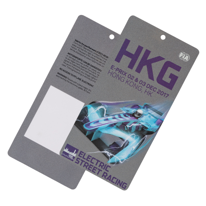 SUNLANRFID Customized RFID/NFC Badge Card with NFC or UHF Chip various size option for events