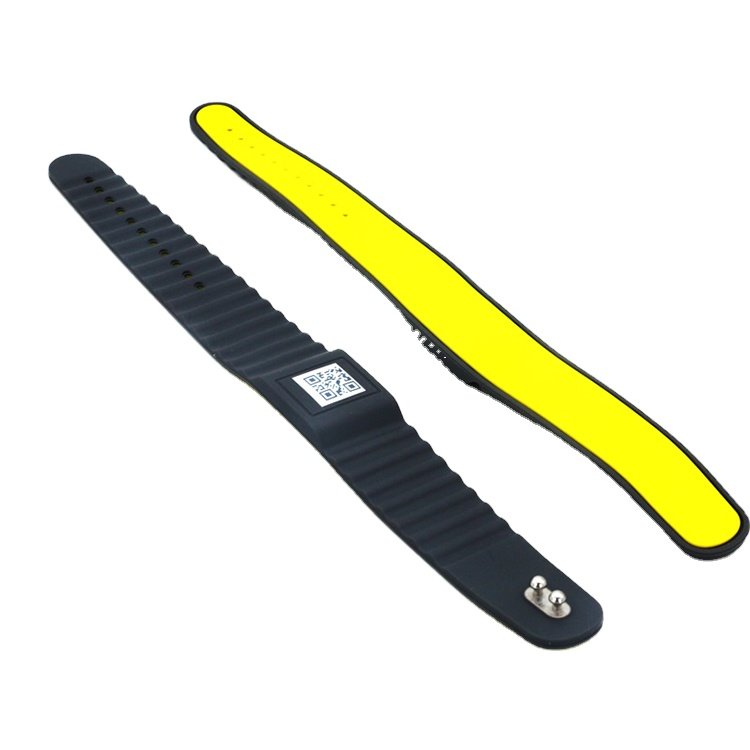 Wholesale customized logo wristbands durable MIFAER RFID silicone wristbands13.56MHz rfid wristbands for pool management