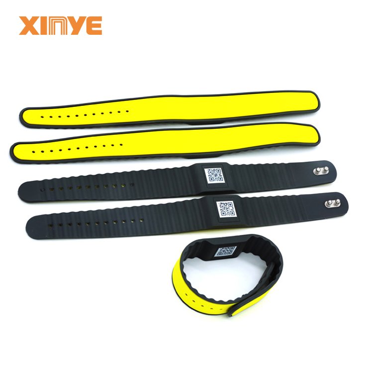 Wholesale customized logo wristbands durable MIFAER RFID silicone wristbands13.56MHz rfid wristbands for pool management