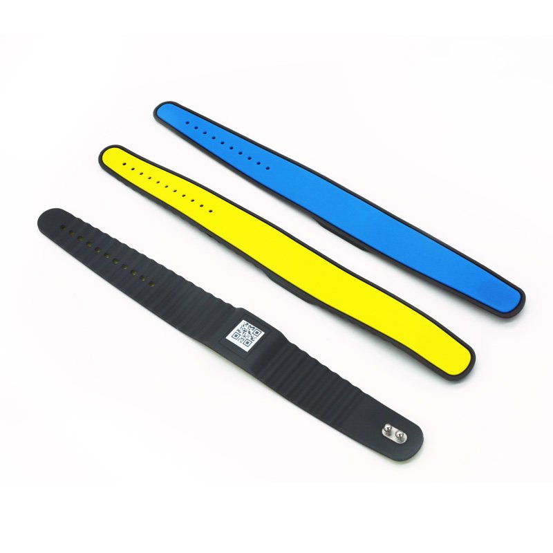 Wholesale customized logo wristbands durable MIFAER RFID silicone wristbands13.56MHz rfid wristbands for pool management