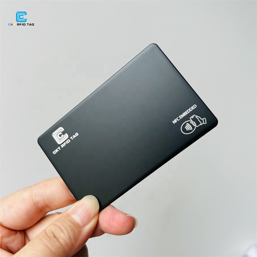 Custom Print Premium Visiting Blank Business NFC Rfid Metal Business Cards Membership Cards