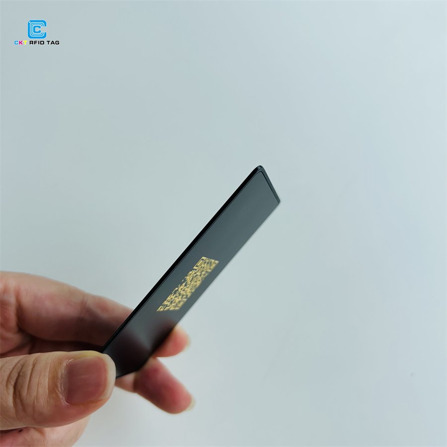 Custom Print Premium Visiting Blank Business NFC Rfid Metal Business Cards Membership Cards