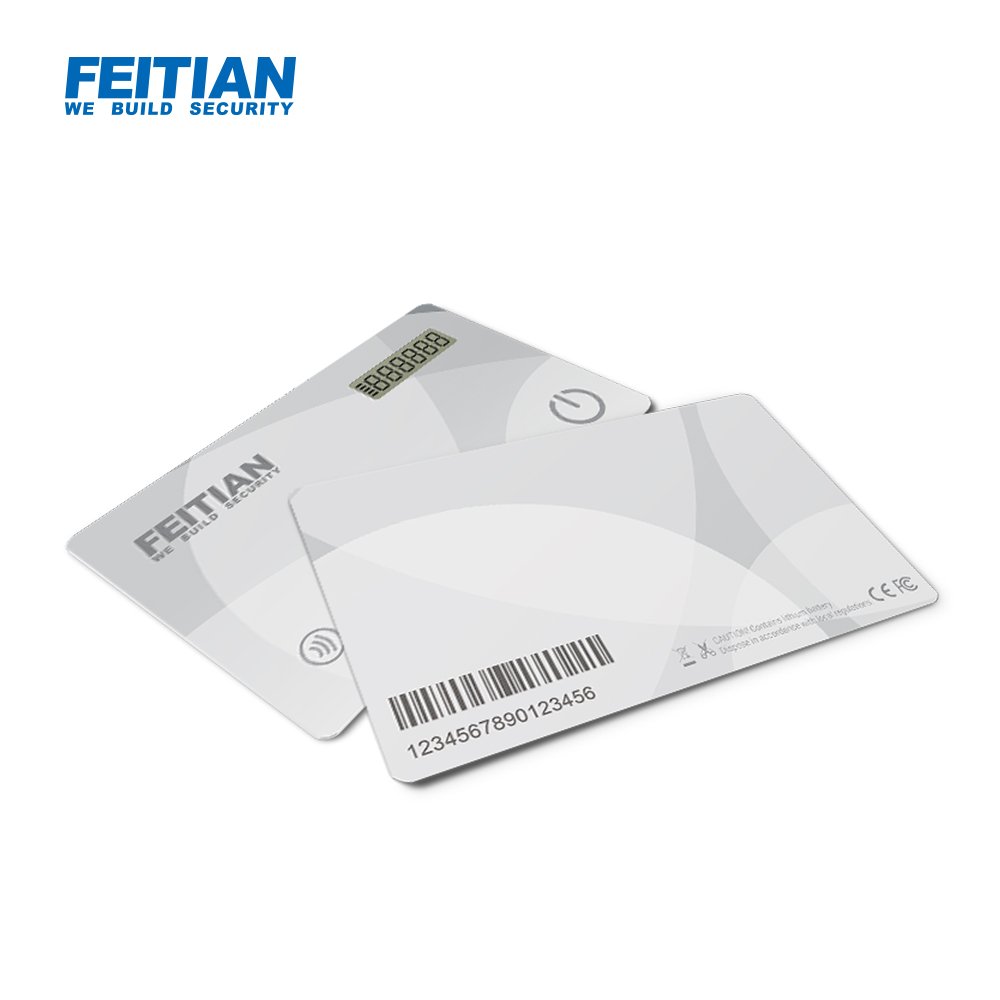 One Time Password NFC OTP Card with LCD Screen - VC-N200L