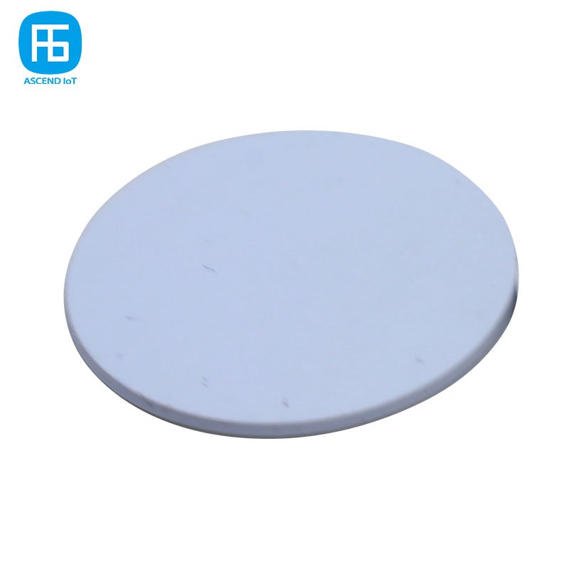 Diameter 25mm Round with Self-adhesive 213 215 216 Chip Custom Blank RFID Plastic PVC NFC Card