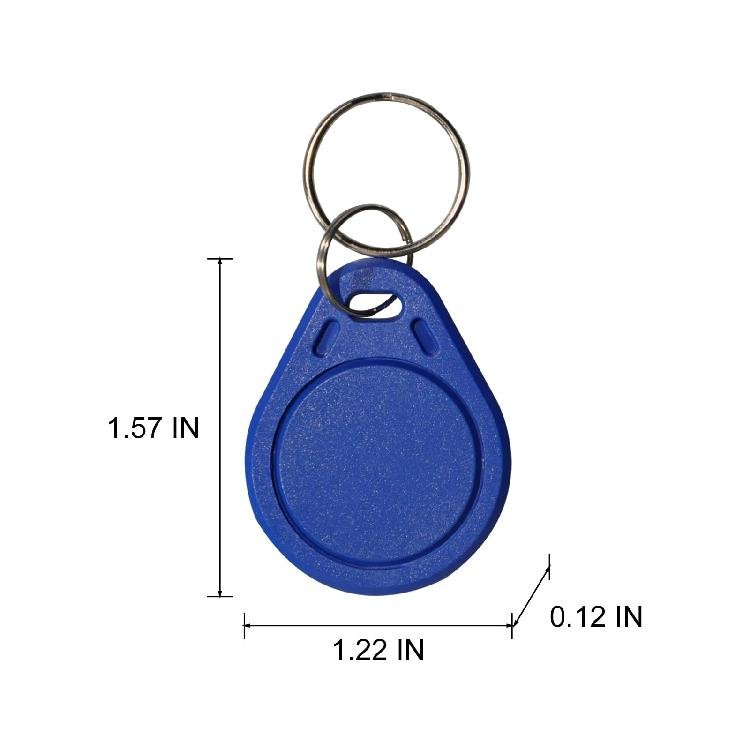 NFC Keychain Keyfob 13.56MHz Blank UID programable Custom Classic 1K Access Control Rewritable RFID Card Key Fobs