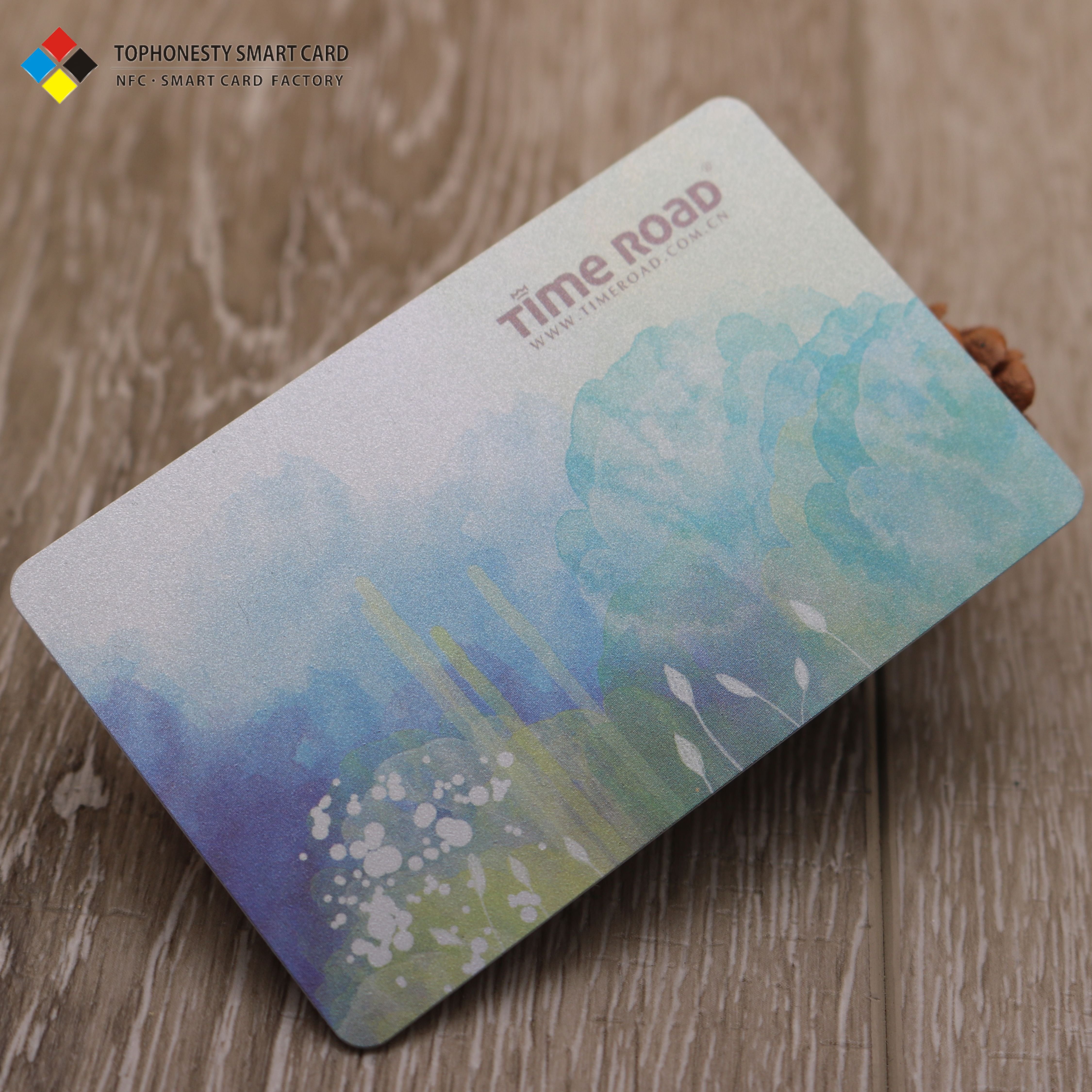 Custom Stainless Steel Smart VIP Membership Cards Blank Customized Printing Gold NFC Chip Metal Business Card