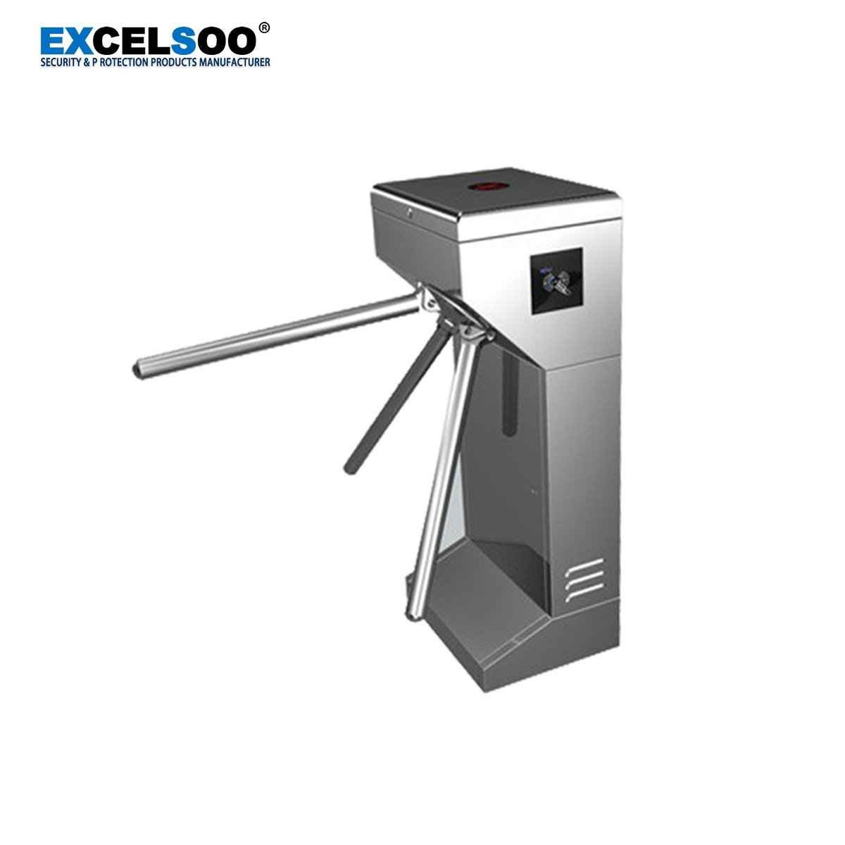 Security Turnstile Door RFID Card Access Control System Turboo Tripod Turnstile
