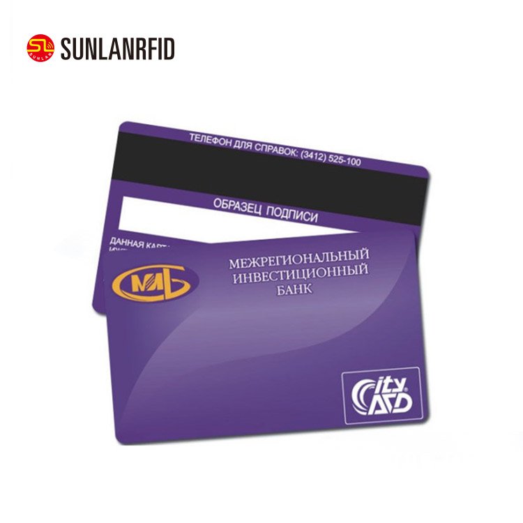 Free Samples Plastic PVC Material NFC Cards with Loco Magnetic Strips