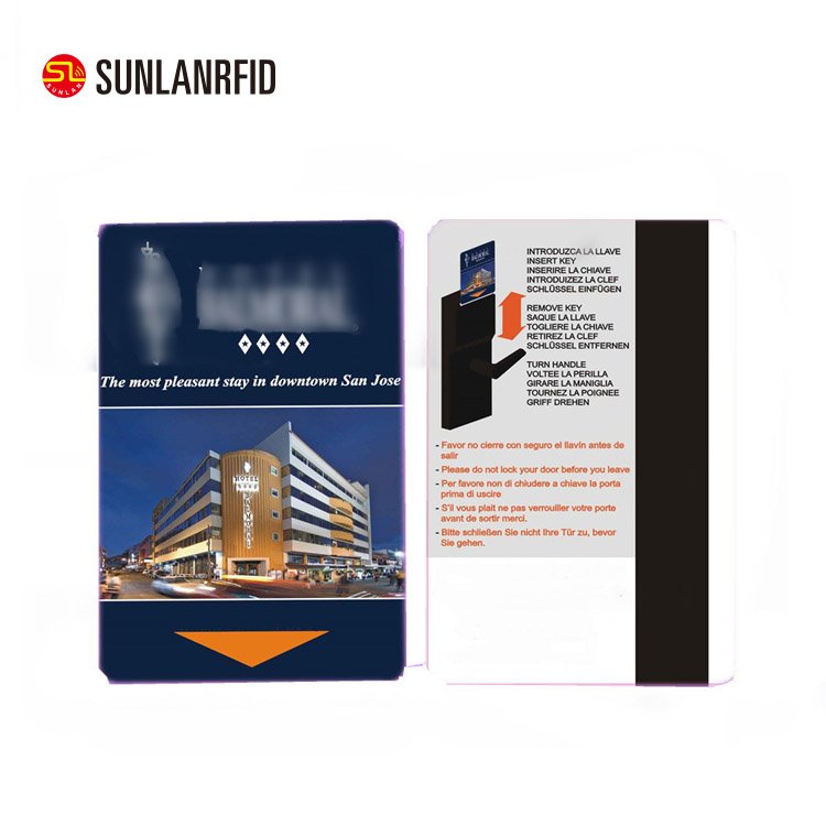 Free Samples Plastic PVC Material NFC Cards with Loco Magnetic Strips