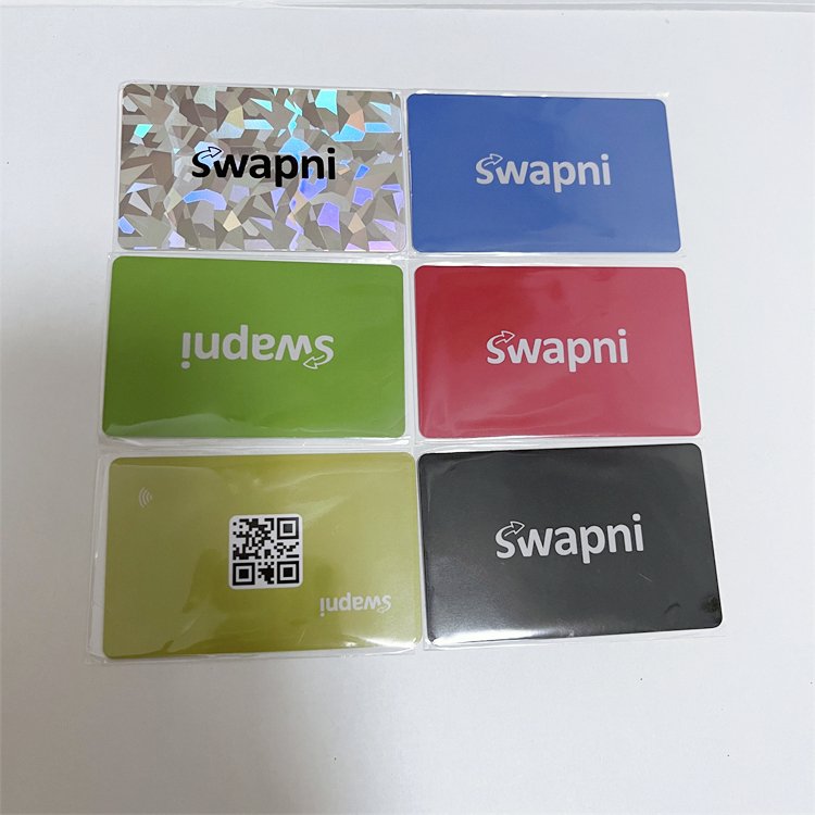 Printable Customized Plastic PVC Employee RFID id Card Holographic