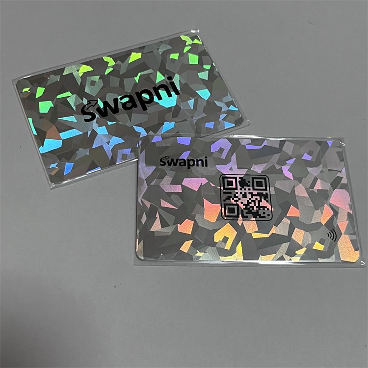 Printable Customized Plastic PVC Employee RFID id Card Holographic