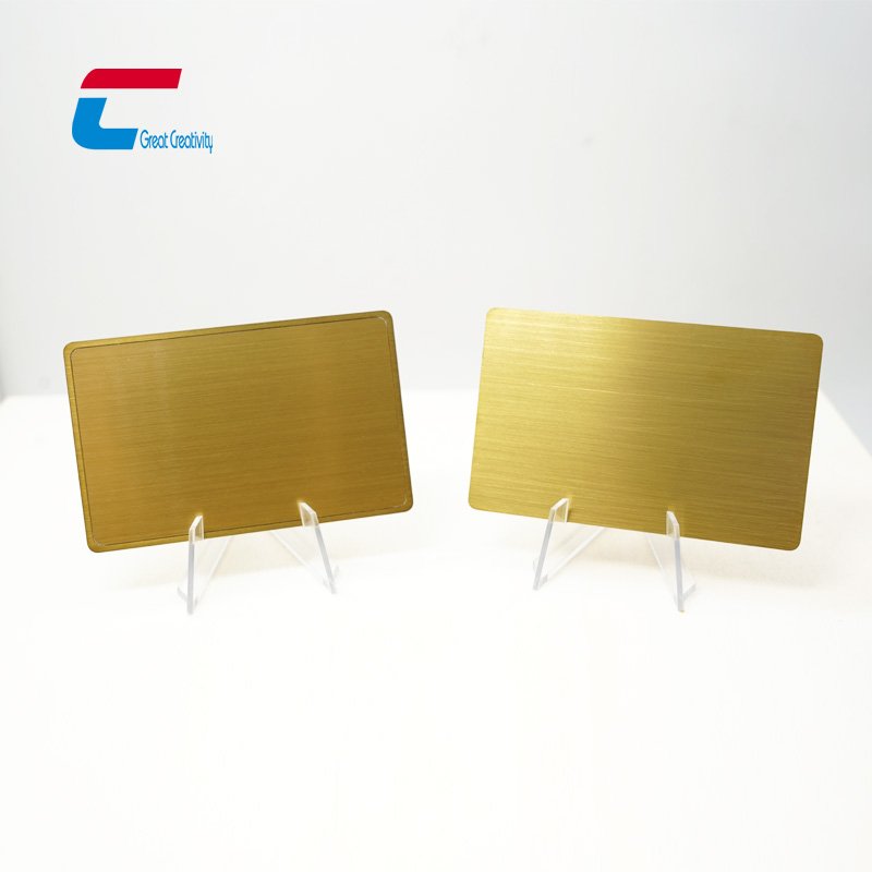 Luxury customized chip hidden stainless steel Nfc card Ntag213 215 216 black golden silver nfc metal card with metal frame