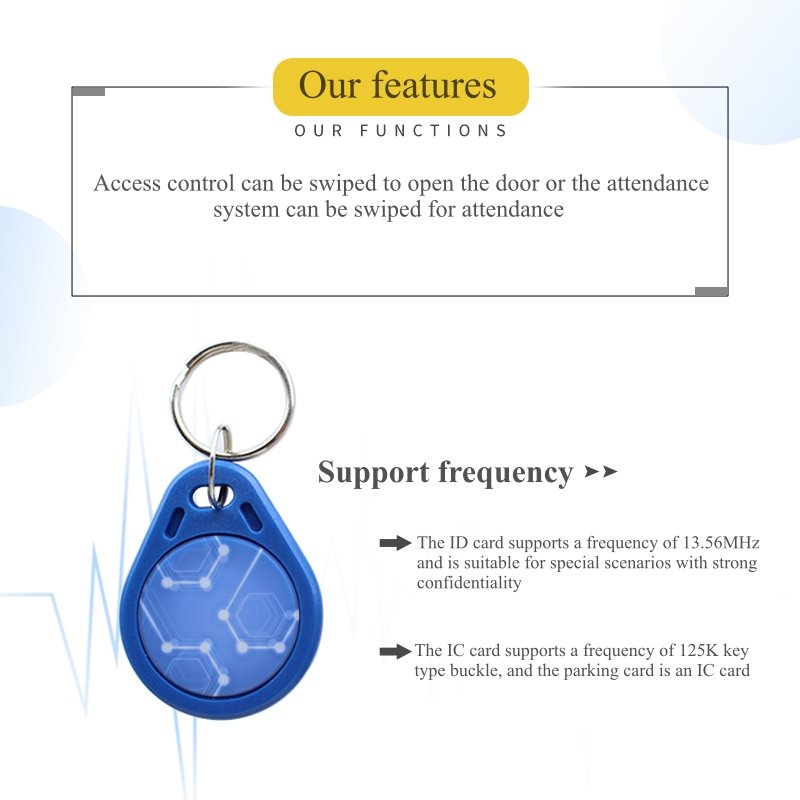 Office building elevator 125khz rfid id proximity access control cards system spare part