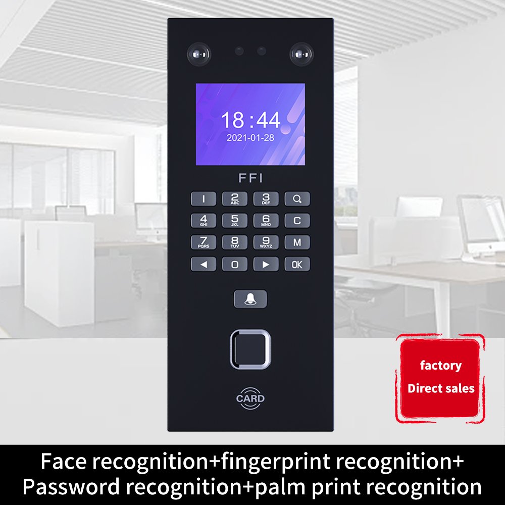 F10-1TKW facial recognition finger print palm vein access controller TCPIP wifi machine