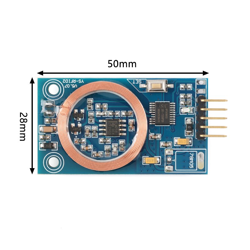 ID Card Decoding Module RFID Card Reader Access Control Card Swiping 125K RF For Access Control DIY Modification