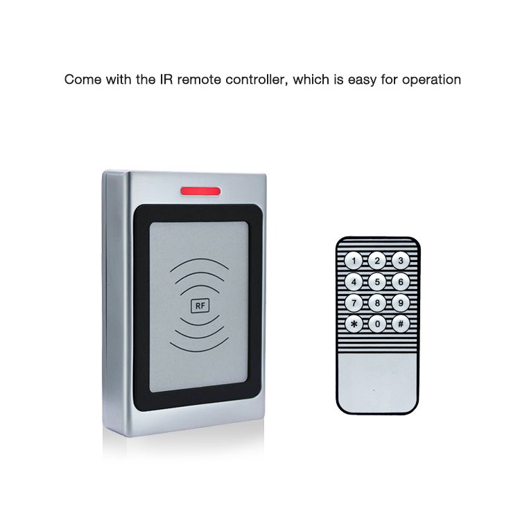 Metal waterproof outdoor RFID IC card 13.56Mhz Wiegand standalone access control NFC reader
