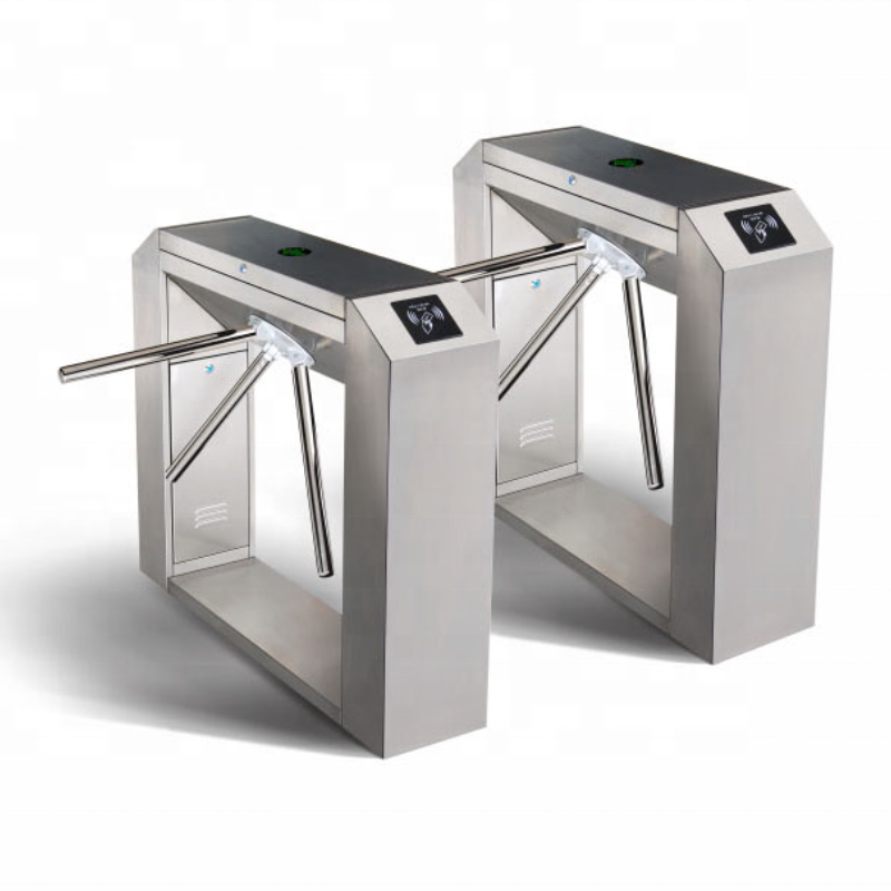 Biometric Gym Access Security Turnstile Face Recognition and Ticket Validation Pedestrian Gate Tripod Turnstiles