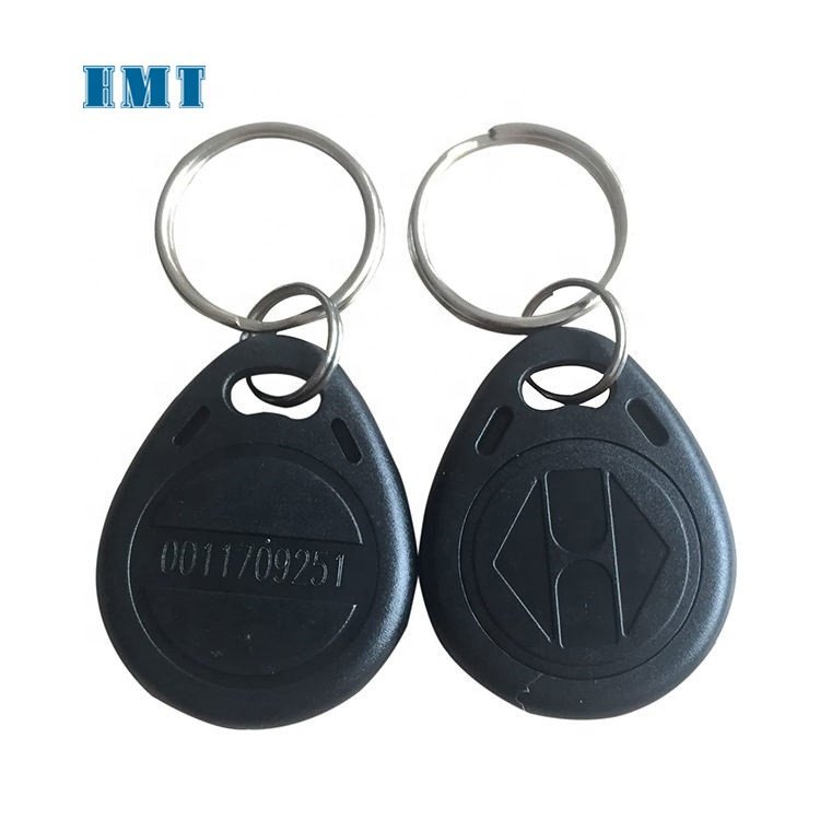 125Khz Proximity TK4100 ABS Keychain Custom Logo Colorful Rfid Key Chain 125khz Keyfob Tag For Access Control