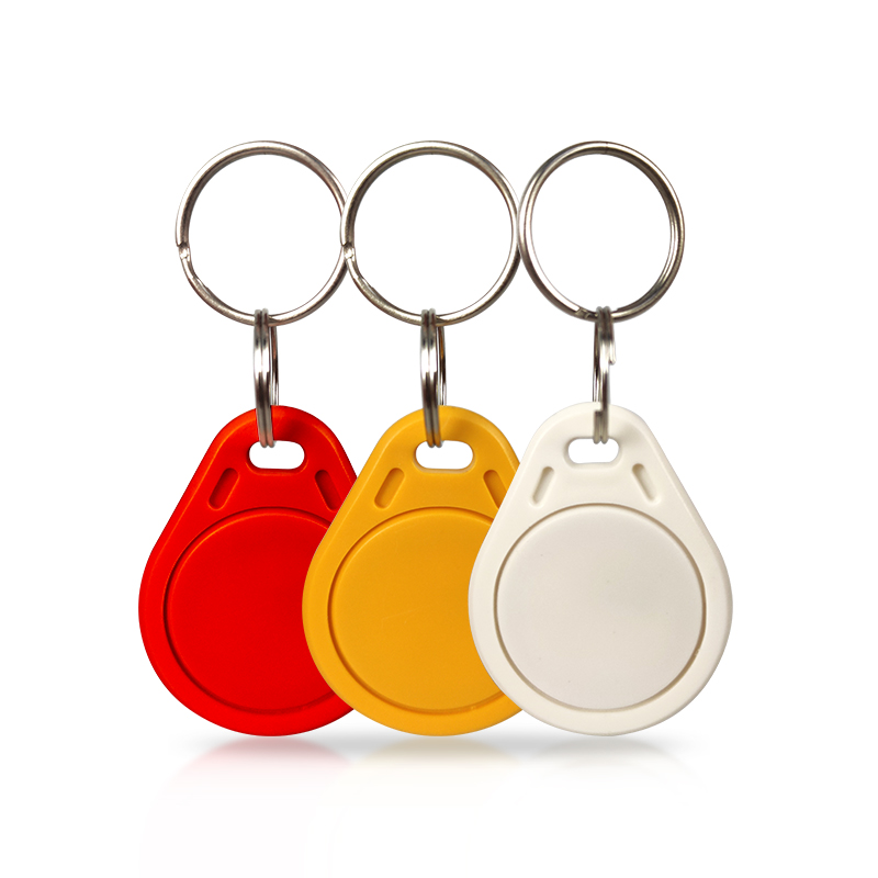 ABS Door13.56 Mhz Custom Printing RFID 125khz Keyfob Keychain Tag Access Control Card NFC Smart Keyfob Tag Rfid Key Fob