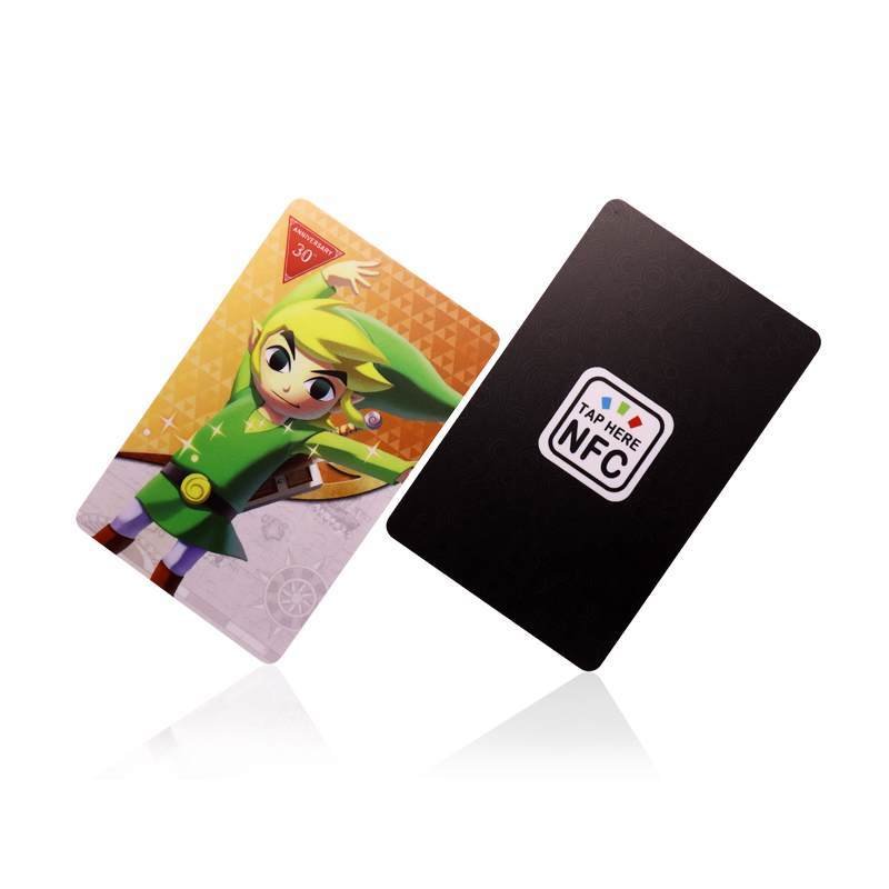 Printing Customized Smart PVC NFC Business Card 13.56Mhz NFC Card For VIP Access Control
